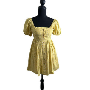 NWT Women's Line & Dot Haillee Floral Print Mini Dress Size XS